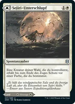 Sejiri-Unterschlupf / Sejiri Shelter - ZENDIKAR RISING - deutsch (n-mint +) - Image 1