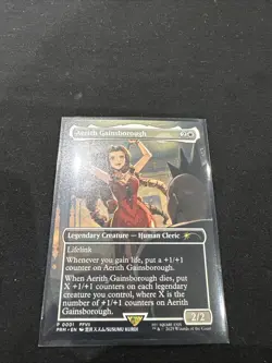 Aerith Gainsborough (Borderless) - PTP #1 NM Nonfoil MTG Final Fantasy RC Promo - Image 1