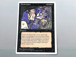 MTG - 3.ED. UNLIMITED (FWB/'95) - DUNKELPAKT - DARKPACT / NEVER PLAYED / NM - Image 1