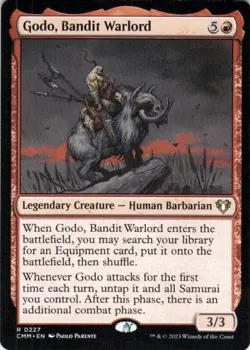 MTG Godo, Bandit Warlord (227) | NM | Commander Masters {CMM} - Image 1