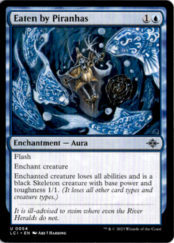 Eaten by Piranhas U Normal The Lost Caverns of Ixalan 54 NM - Image 1