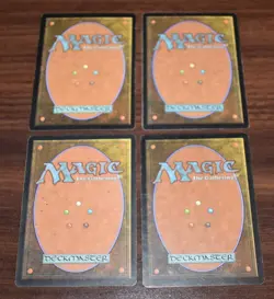 4x Rare Black Enchantment MTG Rares Dauthi Embrace, Demonic Pact, Sanguine Bond - Image 3