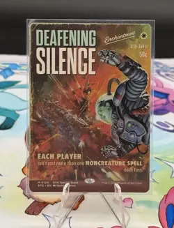 MTG Edge Of Eternities M 0120 - Deafening Silence - Showcase Special Guest NP - Image 1