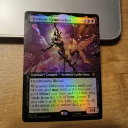 MTG GWENOM, REMORSELESS BORDERLESS FOIL #0256 FREE SHIPPING!!! - Image 2