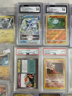 Pokemon Graded Card Lot PSA CGC BGS Mixed Singles English Japanese Resellers Lot - Image 2