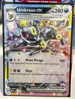 Pokemon Prismatic Evolutions TCG Card - Holo Umbreon EX (060/131) - Image 1