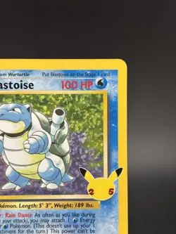 Pokemon Celebrations Blastoise 2/102 Classic Collection Holo Near Mint - Image 3