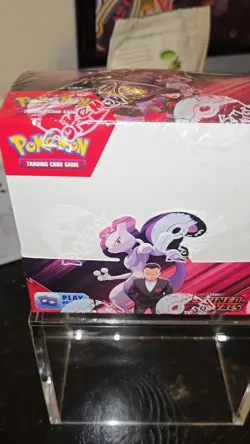 Destined Rivals Booster Box 36 Packs; Pokemon Center. Sealed. Acrylic Encased . - Image 2