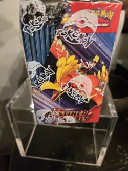 Destined Rivals Booster Box 36 Packs; Pokemon Center. Sealed. Acrylic Encased . - Image 3
