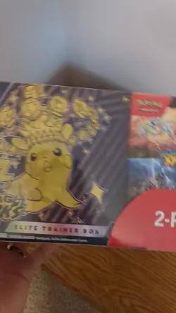 Pokemon Surging Sparks ETB & Booster Bundle Costco 2-pack. Factory Sealed - Image 2