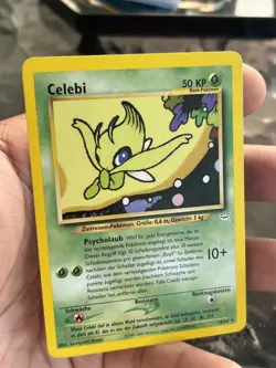 Celebi 16/64 Neo Revelation 2000 Rare WOTC Pokemon TCG WoTC German HTF LP - Image 2