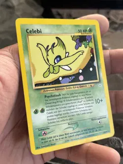 Celebi 16/64 Neo Revelation 2000 Rare WOTC Pokemon TCG WoTC German HTF LP - Image 3