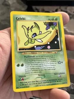 Celebi 16/64 Neo Revelation 2000 Rare WOTC Pokemon TCG WoTC German HTF LP - Image 5