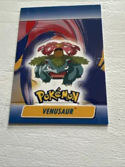 Venusaur Topps Pokemon Advanced Challenge Pop-Ups 2004 - Image 3