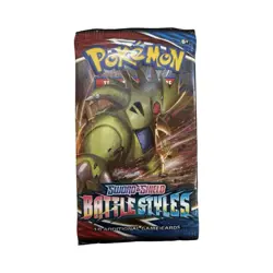 Pokemon Battle Styles Booster Pack 1 Random Artwork Official Brand New Sealed - Image 1