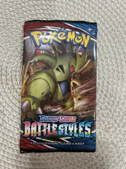 Pokemon Battle Styles Booster Pack 1 Random Artwork Official Brand New Sealed - Image 2