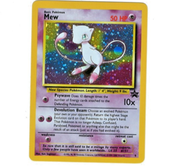 Pokemon Mew #9 Black Star Promo Holo Vintage WOTC NM H8 - Image 1
