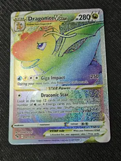 Dragonite VSTAR (Secret) 081/078 Pokemon GO Holo - Image 1