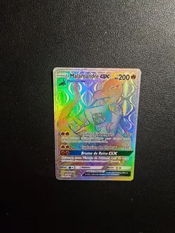 carte Pokemon Malamandre GX 151/147 SL3 Ombres Ardentes FR - Image 1