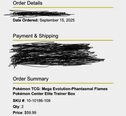 Pokemon Phantasmal Flames Pokemon Center ETB. *PRESALE* 11/14 Confirmed - Image 2