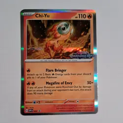 Chi-Yu SVP 057 Pre Release Black Star Promo Paradox Rift Pokemon TCG NM - Image 1
