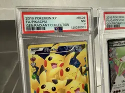 2016 GENERATIONS Pikachu PSA 7 and Gardevoir PSA 8 RC Full Arts* Pokemon TCG - Image 3