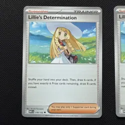 Lillie’s Determination 4X Playset Pokemon TCG Mega Evolution ME01 119/132 - Image 2