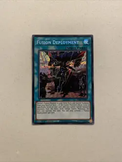 Yugioh Fusion Deployment MP21-EN081 Secret Rare 1st Ed NM - Image 1