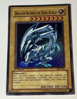 Blue-Eyes White Dragon SDK-001 Starter Deck: Kaiba 1st Edition SPANISH - Image 2