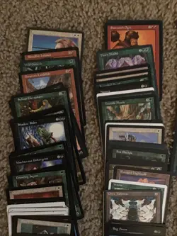 Magic the Gathering VINTAGE Lot 350 Cards Estate As Found Not Searched See Photo - Image 4