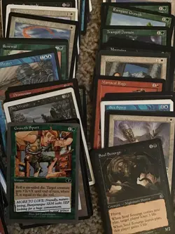 Magic the Gathering VINTAGE Lot 350 Cards Estate As Found Not Searched See Photo - Image 5