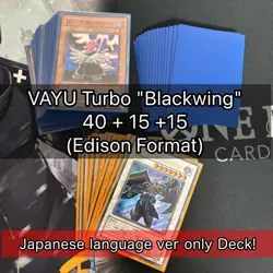 VAYU TURBO Retro (Edison Format) 40+15+15 Japanese Deck Yi-Gi-Oh card fym5-012 - Image 1