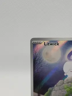 Litwick 101/086 Sv: White Flare Illustration Rare Card Pokemon TCG - Image 5