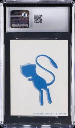 1996-99 POKEMON PLAYING CARDS POKEMON KARUTA - JPN MEW - KE CGC 10 GEM MINT - Image 2