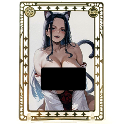 Goddess Story: Nico Robin (One Piece) Spicy Metal Anime Waifu CCG Card - Image 1