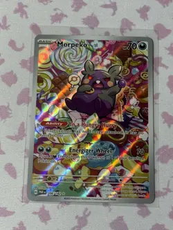 Morpeko 206/182 Paradox Rift Secret Illustration Rare NM Pokemon TCG Card - Image 1