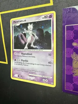 Pokemon Card Mewtwo 11/146 Legends Awakened Holo Rare 2008 070💎NM LP +💎 - Image 3