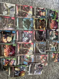 Gundam Card Game - 186 Cards JOB LOT NM Foil NEWTYPE RISING Include 22 Rares - Image 2