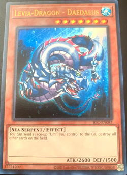 Levia Dragon - Daedalus - IOC-EN083 - Ultra Rare - YuGiOh TCG Card - Image 1