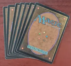 7 GREEN Alternate 4th Edition Lot ~mtg Craw Wurm Pradesh Grizzly Bears Spider - Image 2