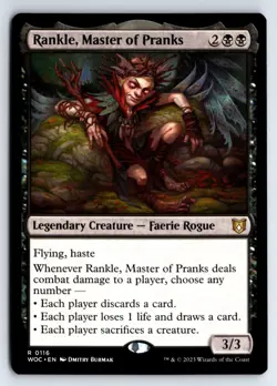 Rankle, Master of Pranks -Commander: Wilds of Eldraine - Image 1