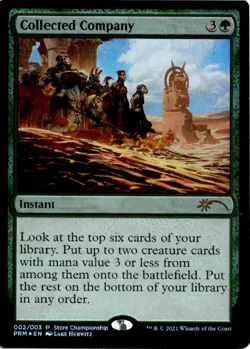 Collected Company P Game Day & Store Championship Promos 2 NM FOIL - Image 1