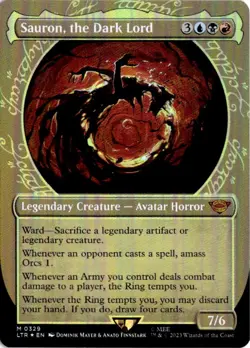 Sauron, the Dark Lord (Showcase) M The Lord of the Rings: Tale FOIL - Image 1