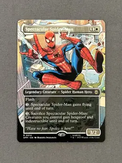 Spider-man Magic The Gathering (Borderless) R0014 - Image 1