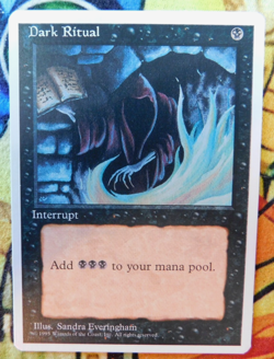 Dark Ritual - NM (Excellent Condition) - Fourth Edition - Image 1