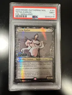 TEYSA KARLOV FOIL - SERIALIZED #010/500 PSA 9 - Image 1
