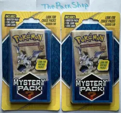 2024 Pokemon Walgreens Mystery Pack Lot (2) Sealed Vintage Chase Chance 1:10 - Image 1
