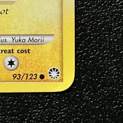 Pokemon TCG Pichu 93/123 Mysterious Treasures Regular LP - Image 2