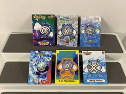Pokemon Lot of 20 Cards and Stickers Poliwhirl #61 Poliwhirl Only Pokemon Lot - Image 3