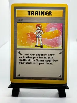 Lass 75/102 Trainer - Pokemon Base Set 2 (1999) - Vintage WOTC LP Condition - Image 1